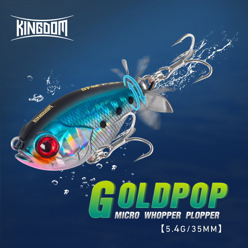 Kingdom Propeller Topwater Pop - Fishing Lure Popper บทวิจารณ์และราคา