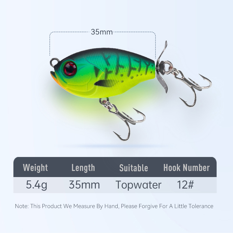 Kingdom Propeller Topwater Pop - Fishing Lure Popper บทวิจารณ์และราคา