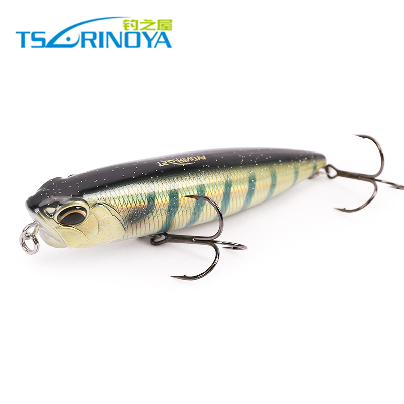 TSURINOYA Floating Pencil Fihs - Fishing Lure Jerkbait บทวิจารณ์และราคา