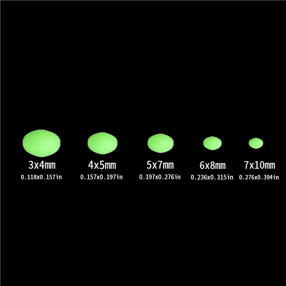 375Pcs/Set Night Luminous Fish - Fishing Lure Soft Plastic บทวิจารณ์และราคา