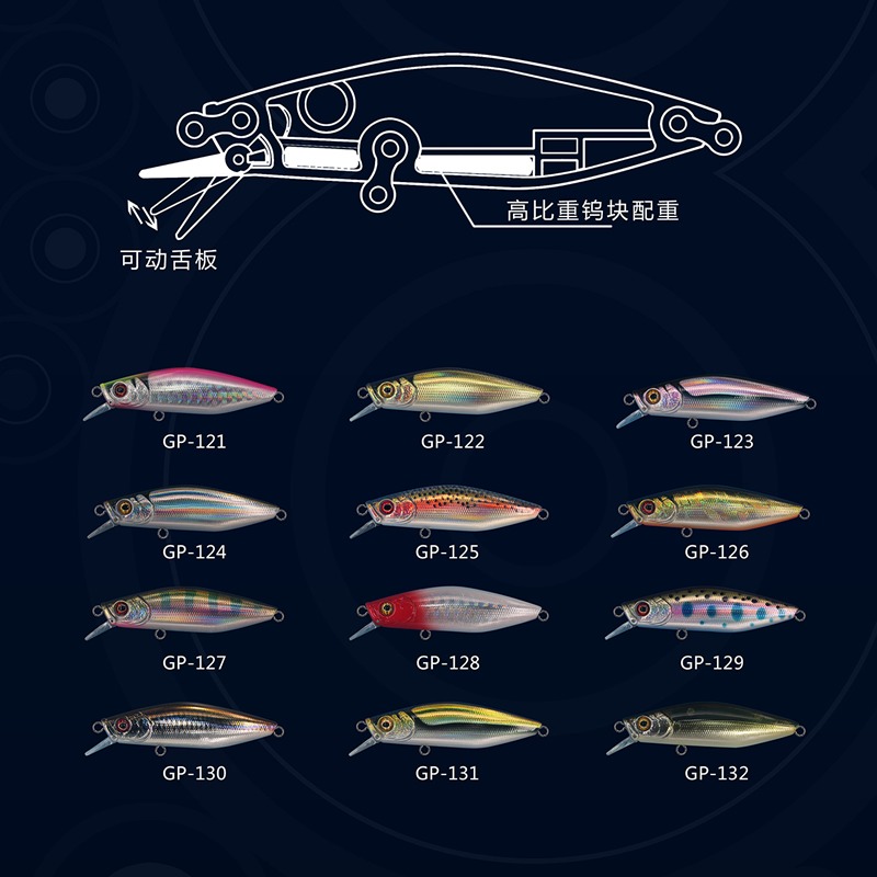 Sinking Minnow Fishing Lures 6 - Fishing Lure Jerkbait บทวิจารณ์และราคา