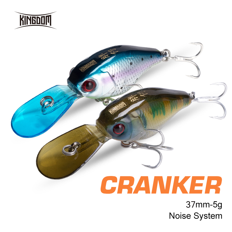 Kingdom Crazy Crankbaits Slow  - Fishing Lure Crankbait บทวิจารณ์และราคา