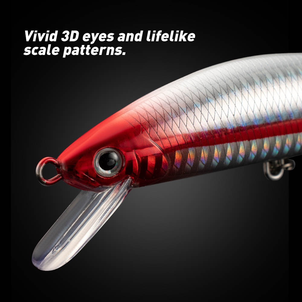 Fishing Lure Sinking Minnow 13 - Fishing Lure Jerkbait บทวิจารณ์และราคา