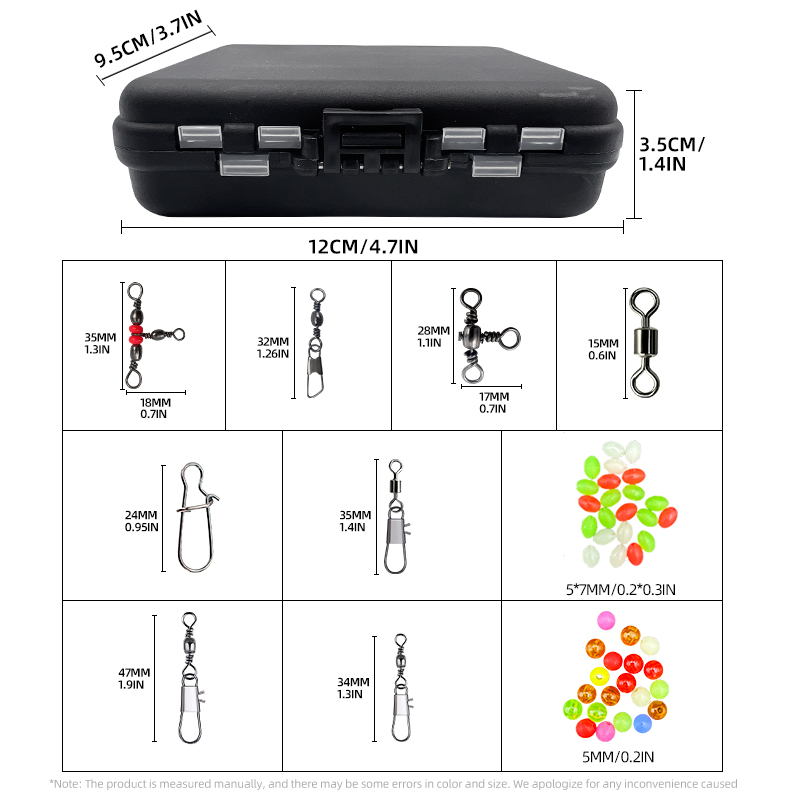 ShareShark 140Pcs Fishing Acce - Fishing Lure Kit บทวิจารณ์และราคา