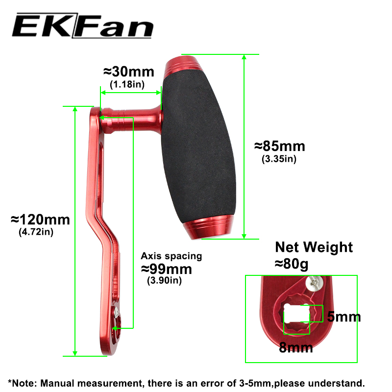 EKFan 120MM Aluminum Alloy Typ - Fishing Lure Jig บทวิจารณ์และราคา