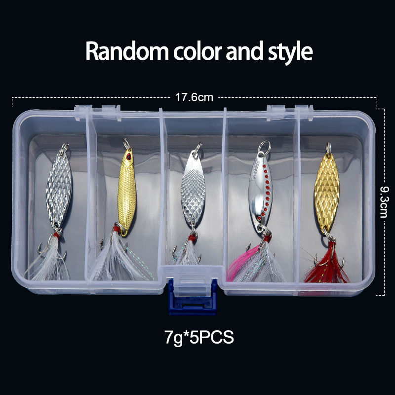 Metal Spoon Spinner Fishing Lu - Fishing Lure Spinnerbait บทวิจารณ์และราคา