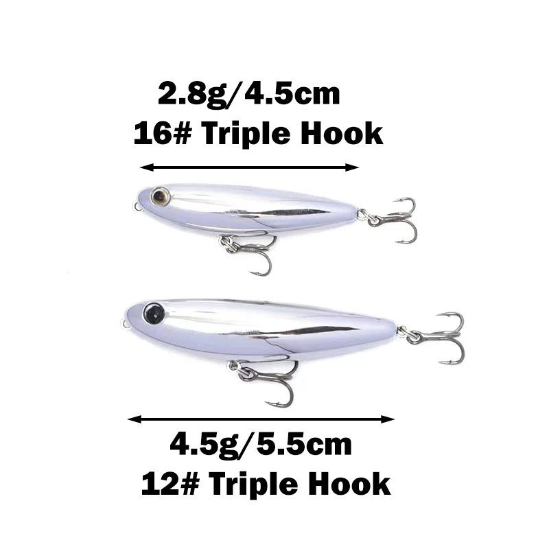 New 4.5g Mini Wobblers Pencil  - Fishing Lure Crankbait บทวิจารณ์และราคา