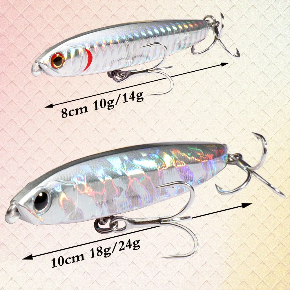 GOBAIT Sinking Pencil Bait 10g - Fishing Lure Popper บทวิจารณ์และราคา