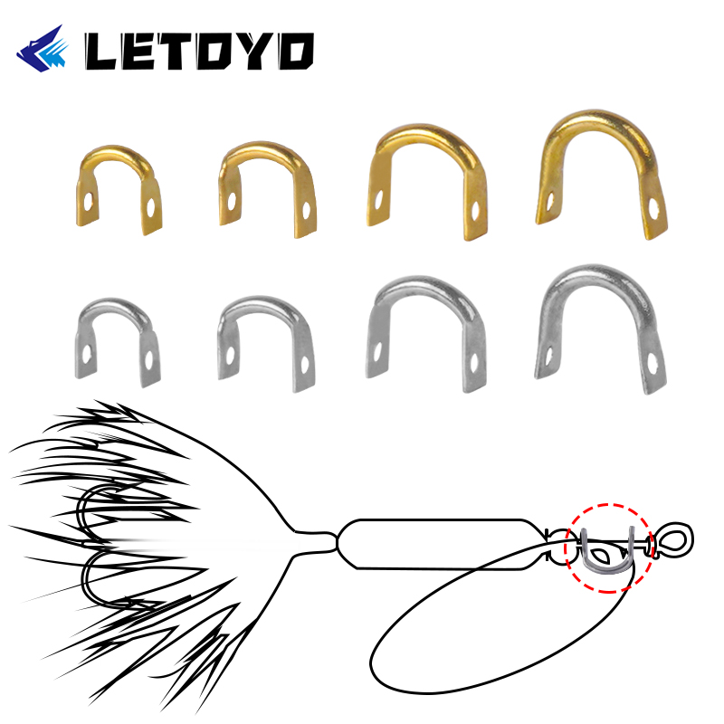 LETOYO 100pcs Folded Clevises  - Fishing Lure Kit บทวิจารณ์และราคา