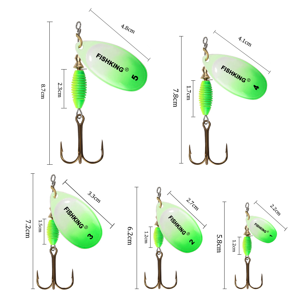Metal Fishing Lure 4g 4.8g 7g  - Fishing Lure Spinnerbait บทวิจารณ์และราคา