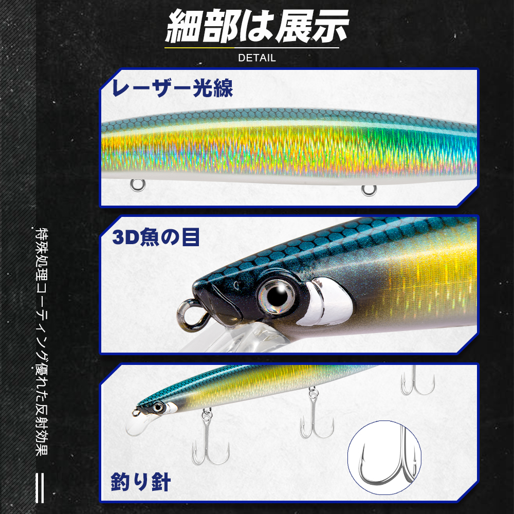 D1 Sea Fishing Lures 163mm 32g - Fishing Lure Buzzbait บทวิจารณ์และราคา
