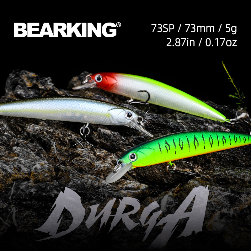 BEARKING New model 73mm 5g pro - Fishing Lure Crankbait บทวิจารณ์และราคา