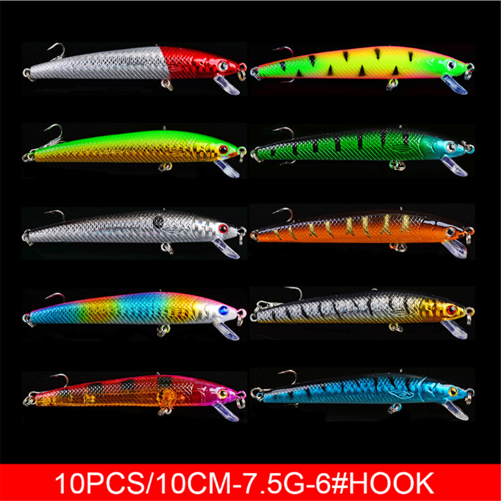 20pcs/lot Minnow Fishing Lures - Fishing Lure Crankbait บทวิจารณ์และราคา