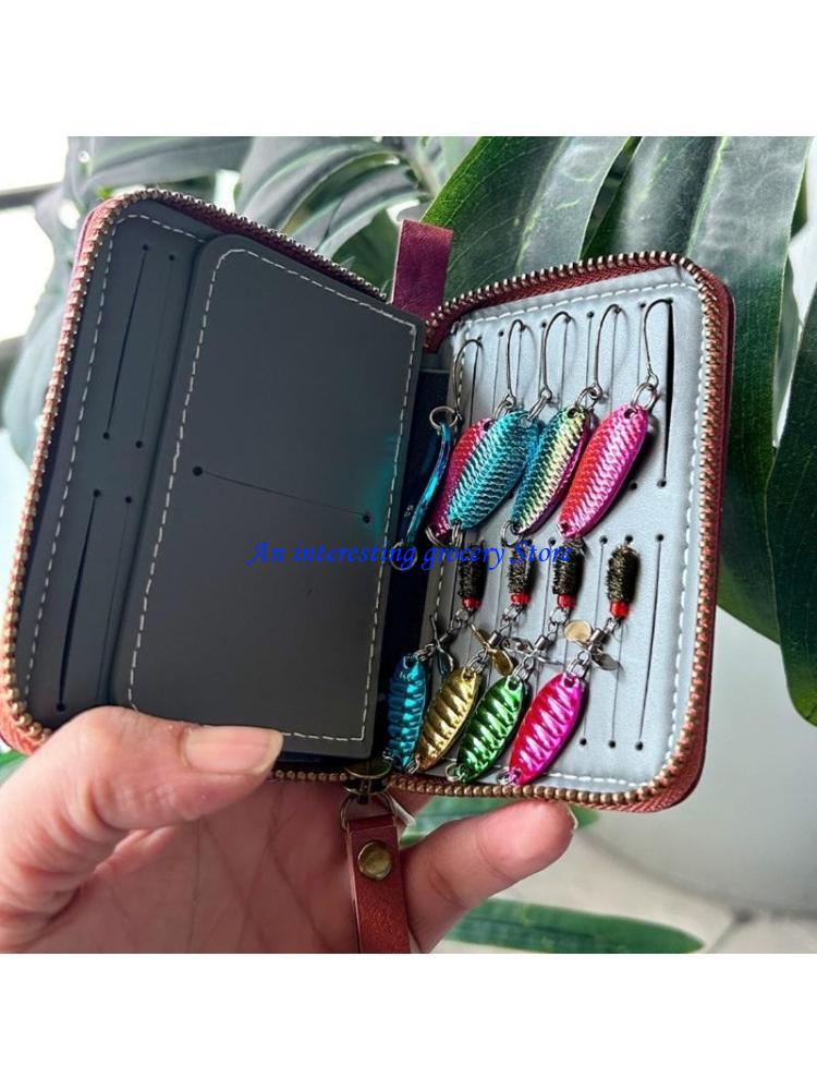 652D Small Spoon Baits Wallet  - Fishing Lure Spoon บทวิจารณ์และราคา