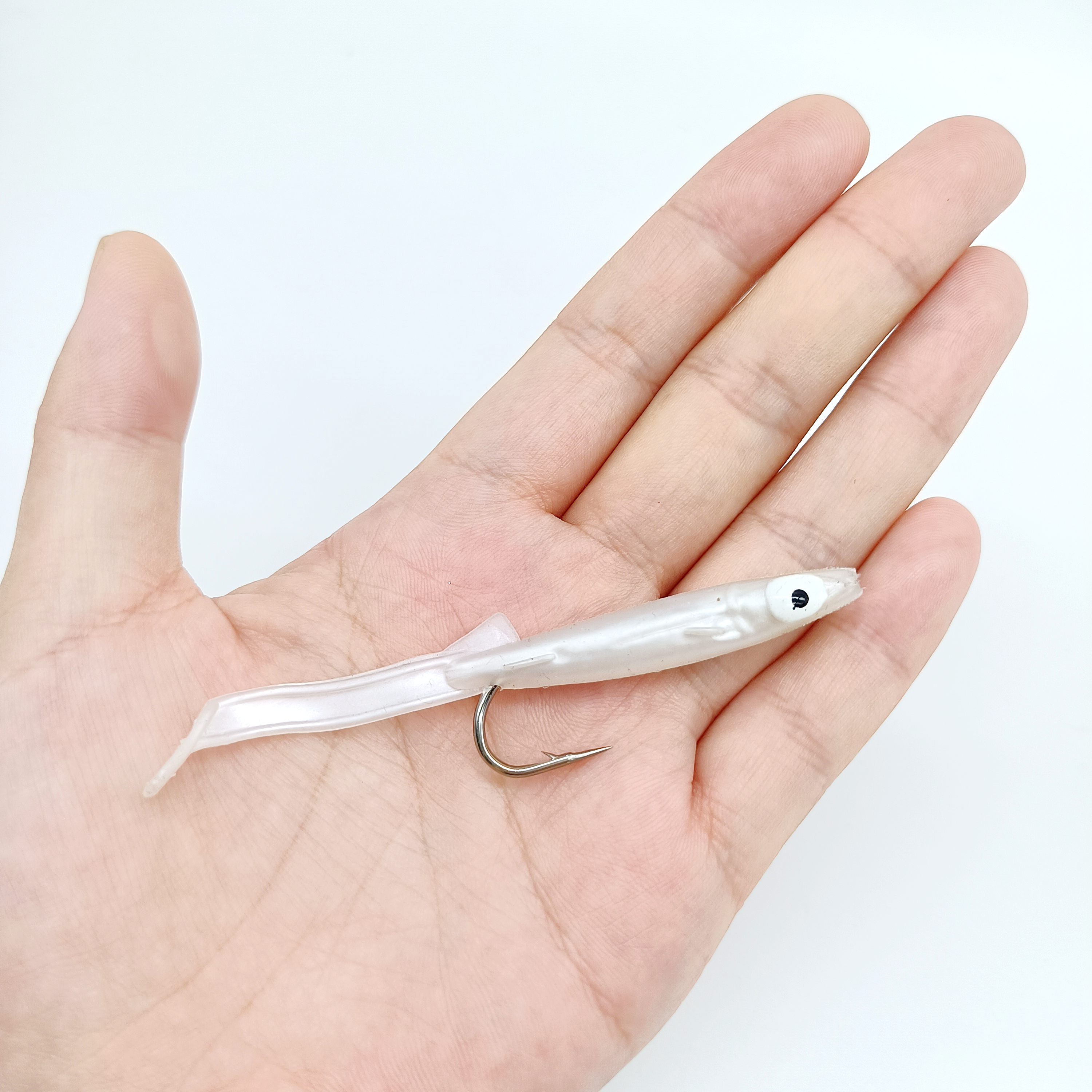 DUODUOYU 5PCS  Eel Soft Plasti - Fishing Lure Crankbait บทวิจารณ์และราคา