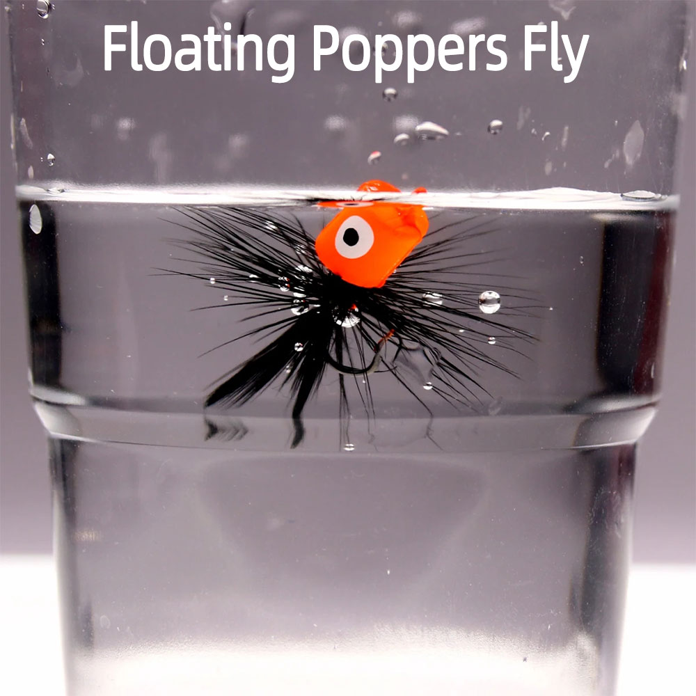 4pcs Size #10 Bass Panfish Pop - Fishing Lure Popper บทวิจารณ์และราคา