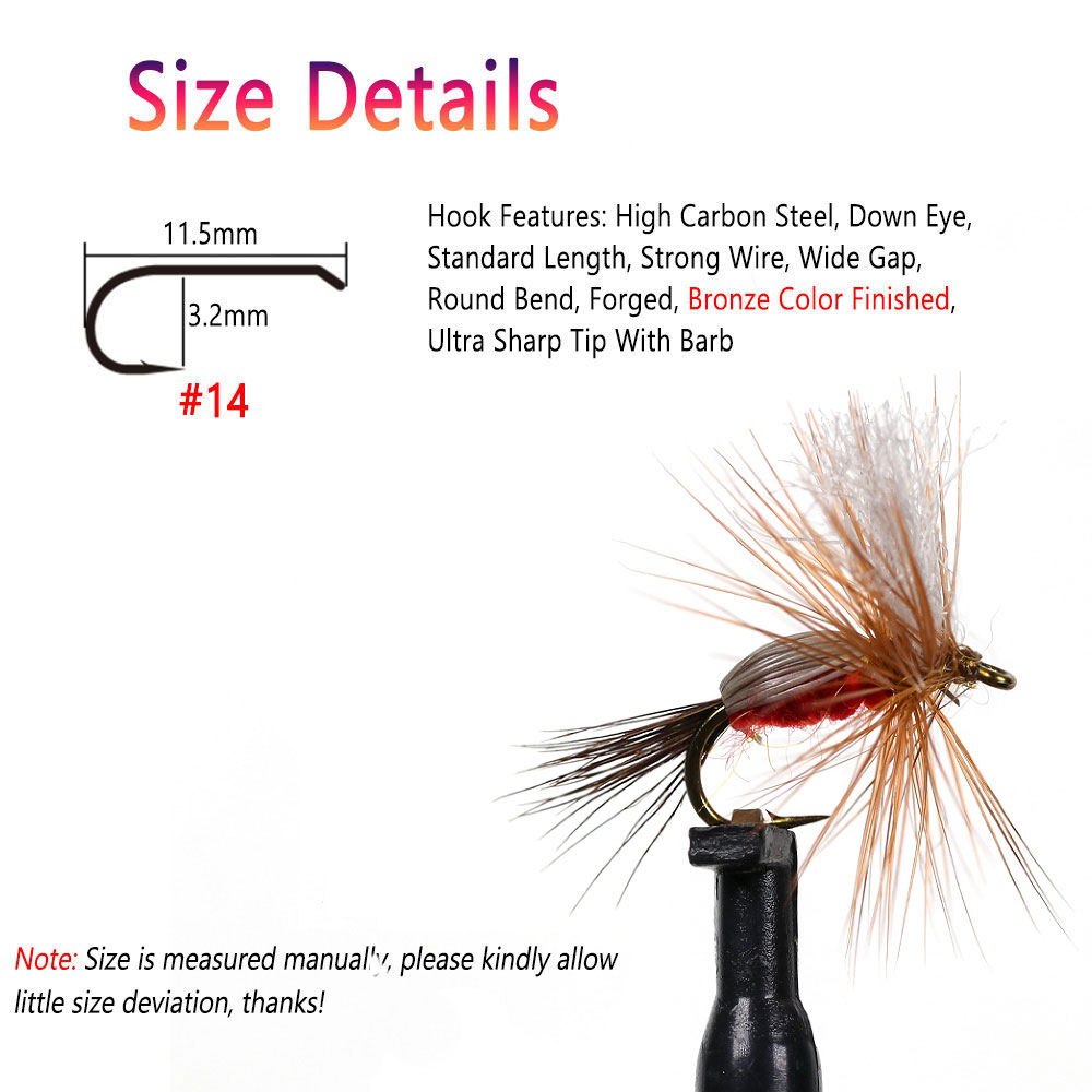 Bimoo 6PCS 14# Barb Brown Hack - Fishing Lure Topwater บทวิจารณ์และราคา