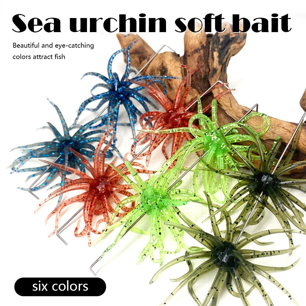 Floating TPR Sea Urchin Spiky  - Fishing Lure Spinnerbait บทวิจารณ์และราคา