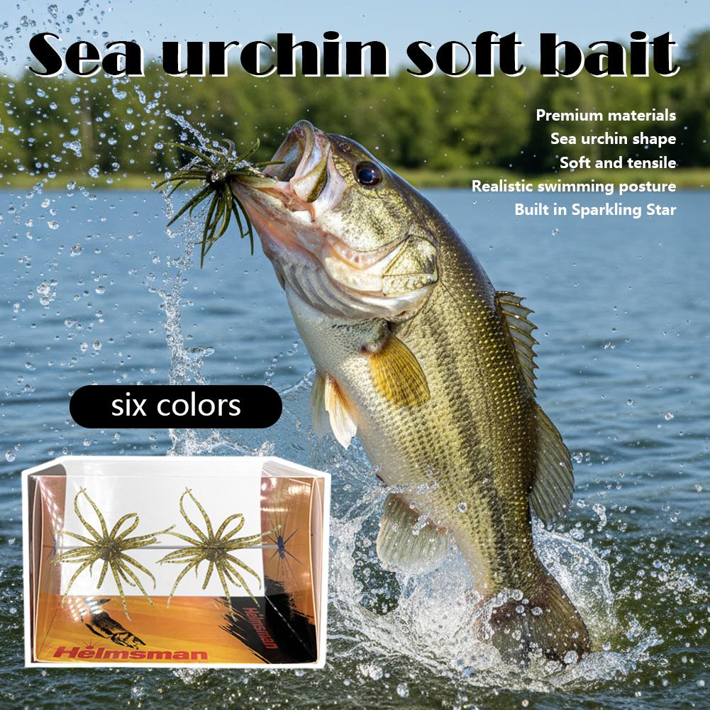 Floating TPR Sea Urchin Spiky  - Fishing Lure Spinnerbait บทวิจารณ์และราคา