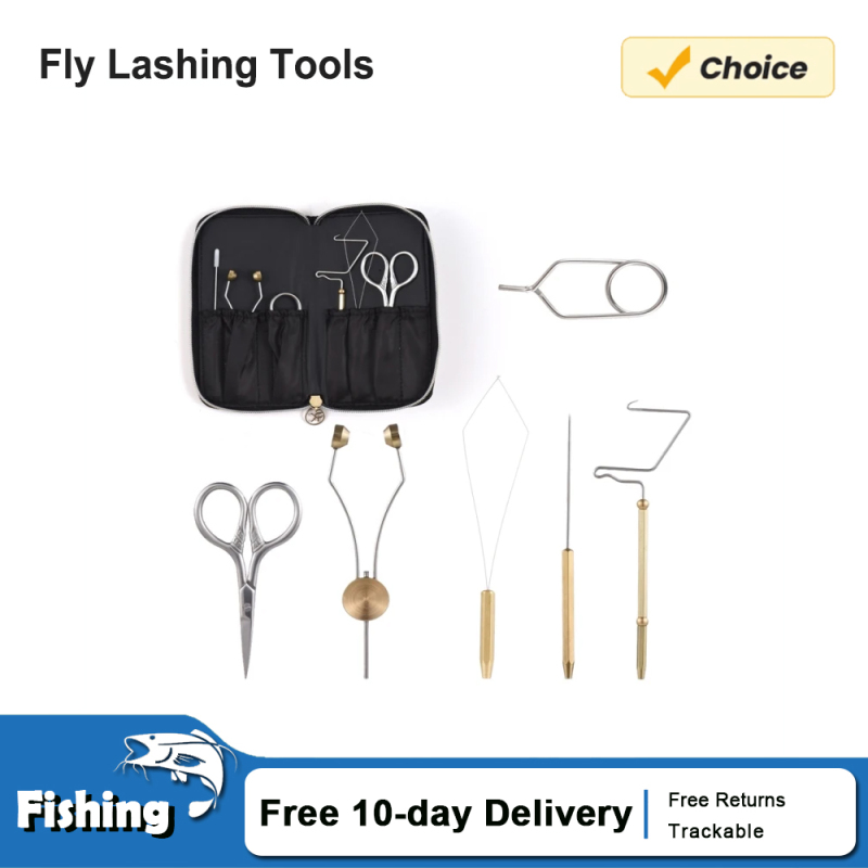 Fly Tying Tools Combo Kit Whip - Fishing Lure Kit บทวิจารณ์และราคา