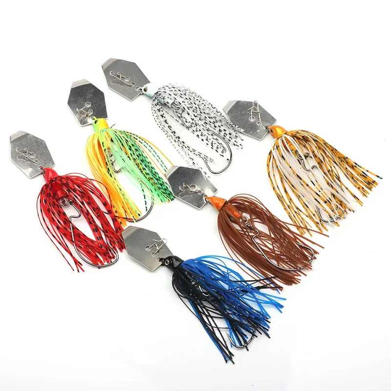 6 Pcs/Set Chatterbait Fishing  - Fishing Lure Buzzbait บทวิจารณ์และราคา