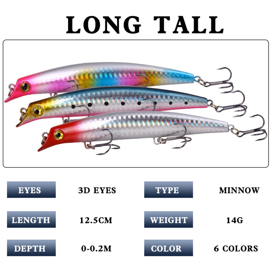 6pcs Crankbaits Fishing Lures  - Fishing Lure Crankbait บทวิจารณ์และราคา