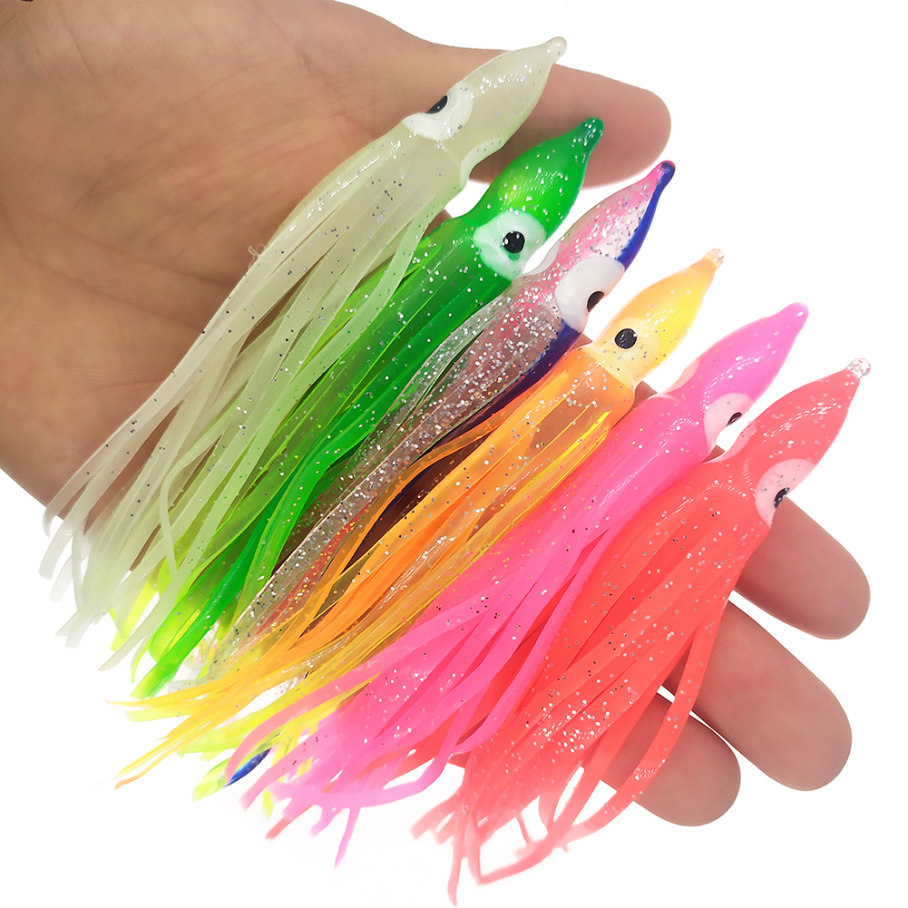 20Pcs Glow Luminous Octopus So - Fishing Lure Buzzbait บทวิจารณ์และราคา