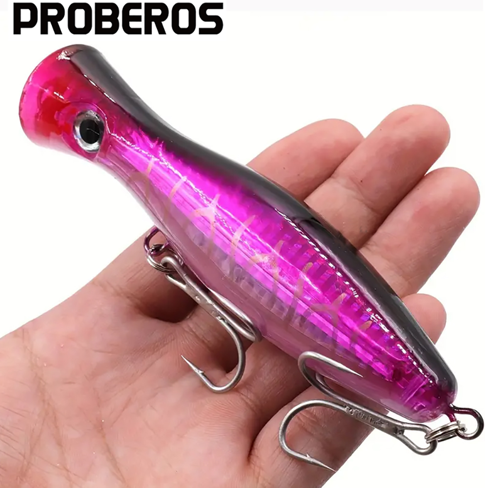 PROBEROS 1pc 13cm 43g Popper F - Fishing Lure Popper บทวิจารณ์และราคา