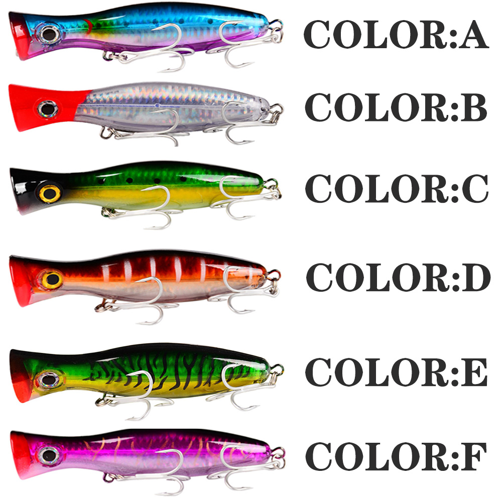 PROBEROS 1pc 13cm 43g Popper F - Fishing Lure Popper บทวิจารณ์และราคา