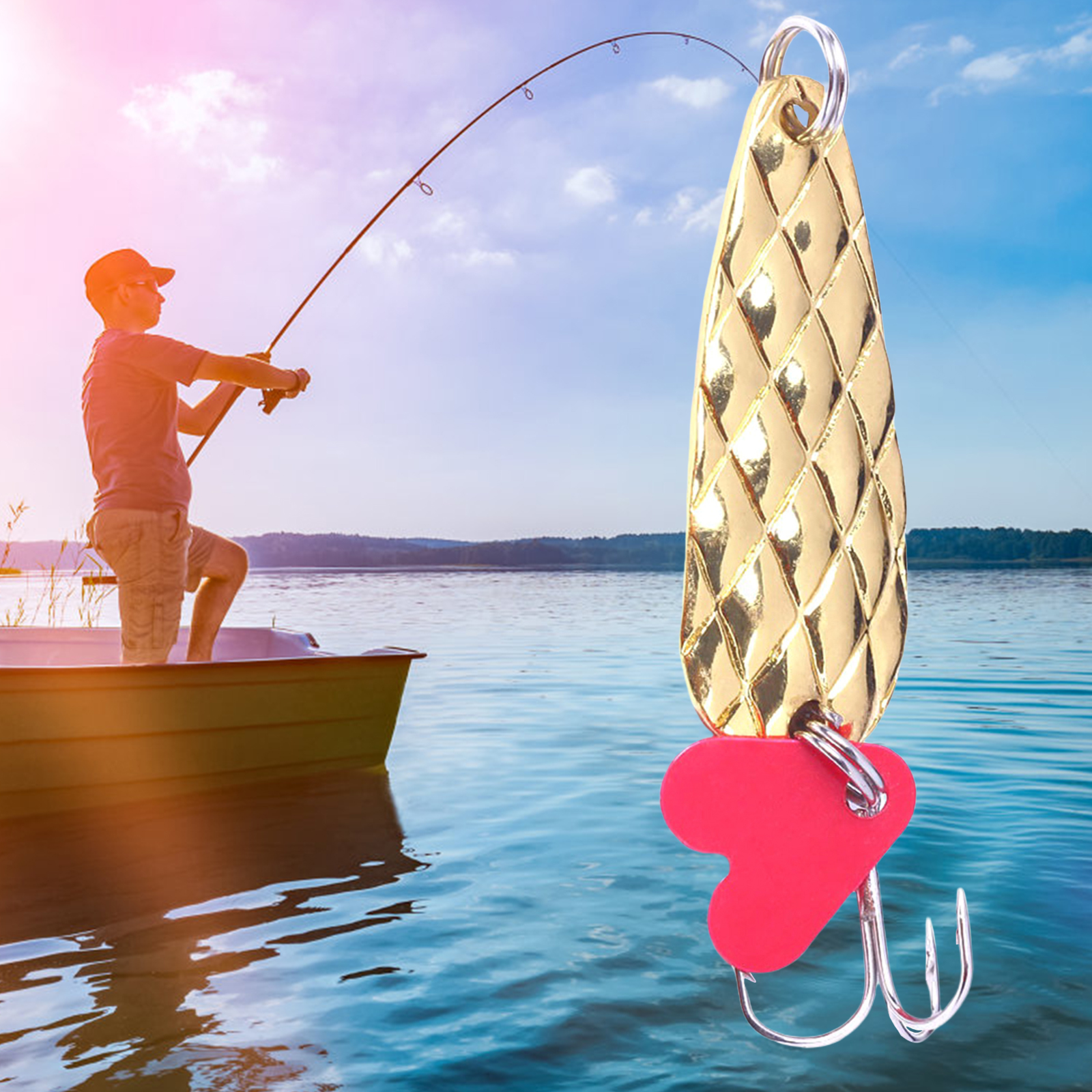 Metal Spoons Fishing Lures 9g  - Fishing Lure Spoon บทวิจารณ์และราคา