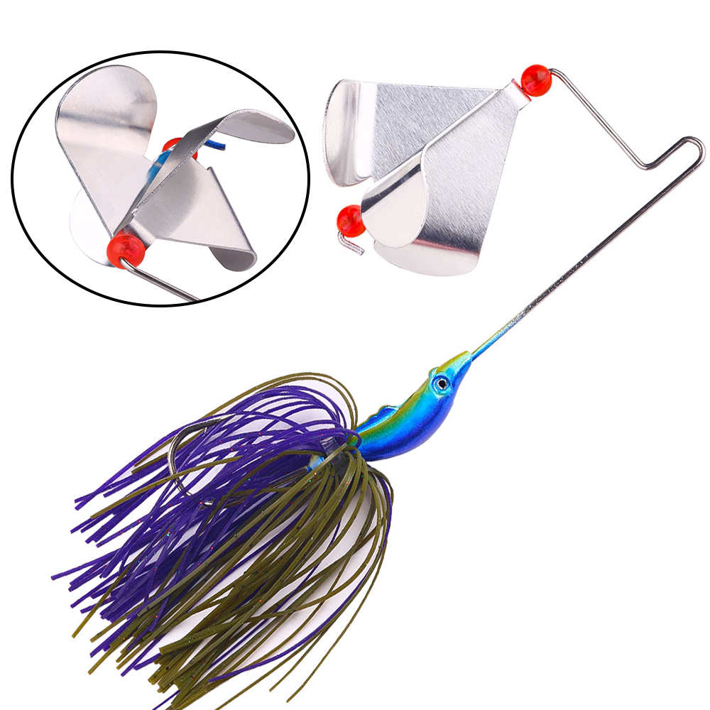 22g Buzzbait Fishing Lure with - Fishing Lure Blade Bait บทวิจารณ์และราคา