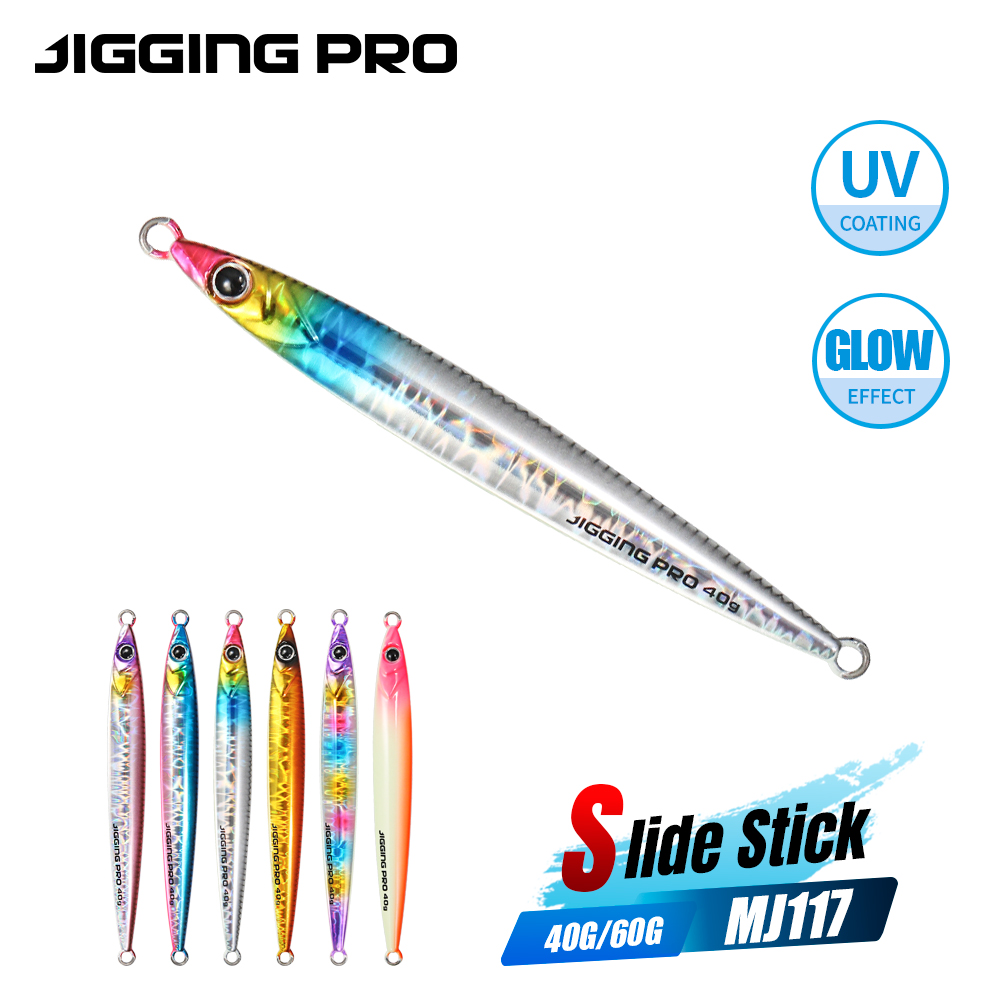 JIGGING PRO 40g 60g Slide Stic - Fishing Lure Buzzbait บทวิจารณ์และราคา