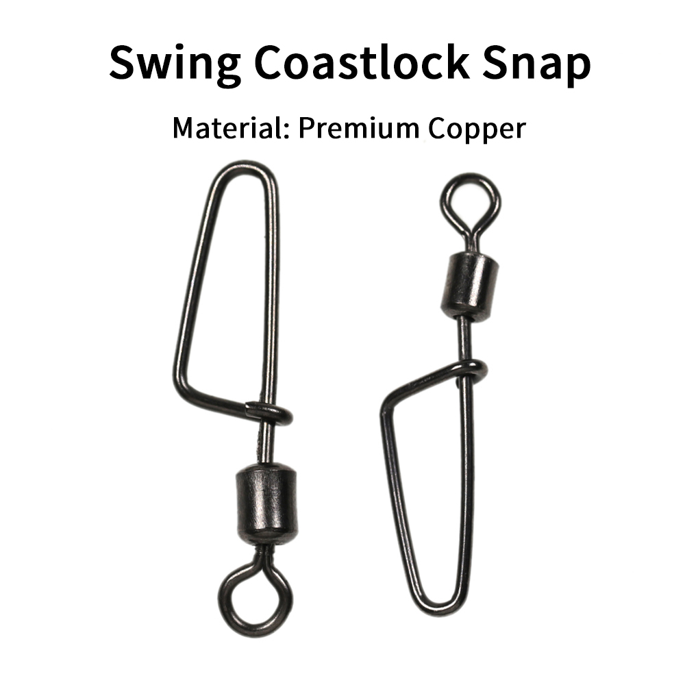 20PCS #12 -1/0 Rolling Swivel  - Fishing Lure Accessories บทวิจารณ์และราคา