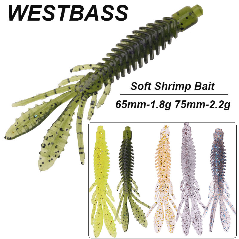 WESTBASS 5PCS Soft Larva Baits - Fishing Lure Spinnerbait บทวิจารณ์และราคา