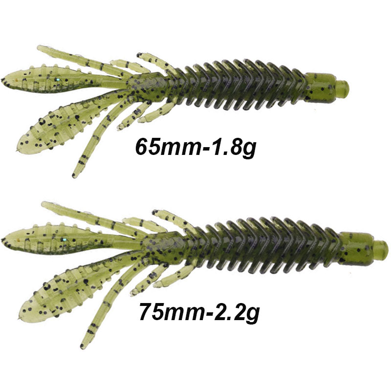 WESTBASS 5PCS Soft Larva Baits - Fishing Lure Spinnerbait บทวิจารณ์และราคา