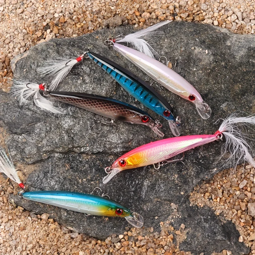 5pcs/box Laser 3D Eyes Bionic  - Fishing Lure Box บทวิจารณ์และราคา