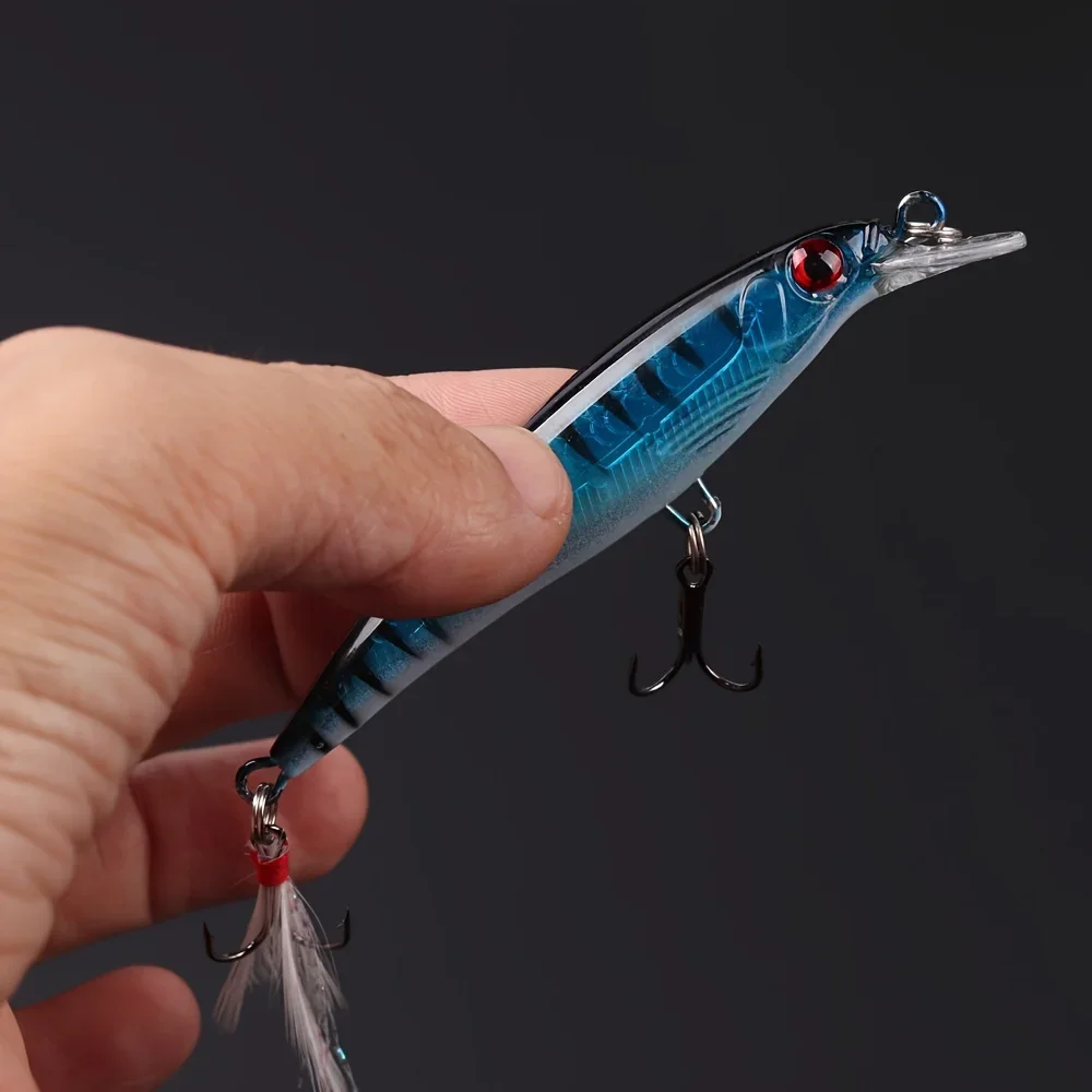 5pcs/box Laser 3D Eyes Bionic  - Fishing Lure Box บทวิจารณ์และราคา