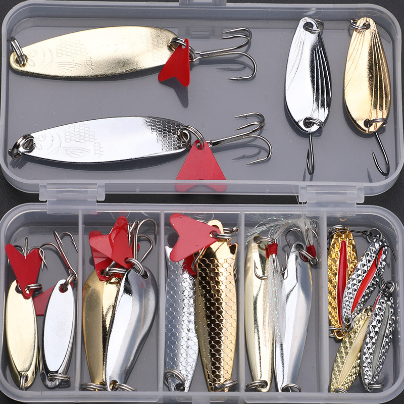 Fishing Lure Kit 16 Pcs Sets T - Fishing Lure Spinnerbait บทวิจารณ์และราคา