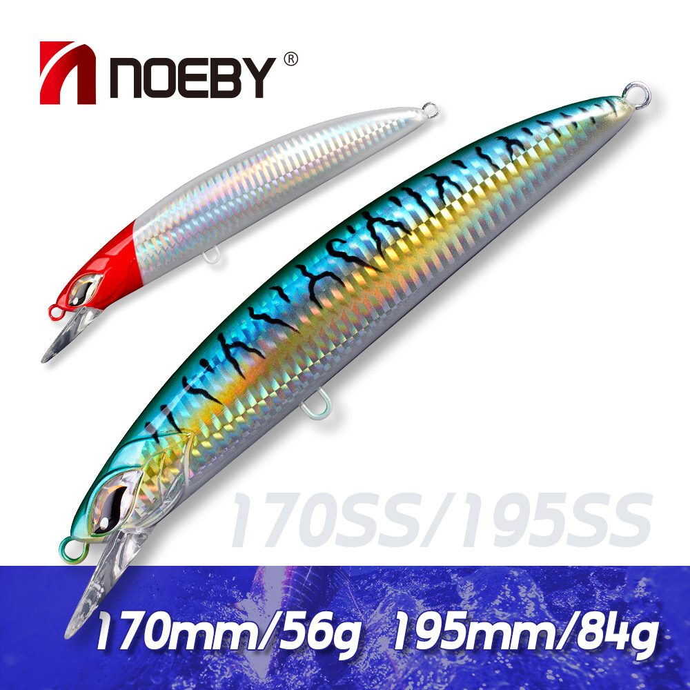 NOEBY Minnow Fishing Lure 170m - Fishing Lure Jerkbait บทวิจารณ์และราคา