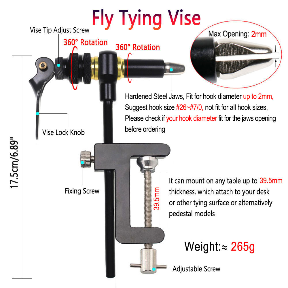 Bimoo 360° Rotation C-Clamp Fl - Fishing Lure Making Kit บทวิจารณ์และราคา