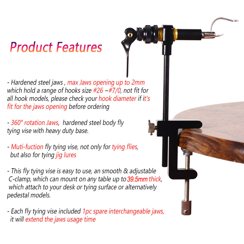 Bimoo 360° Rotation C-Clamp Fl - Fishing Lure Making Kit บทวิจารณ์และราคา