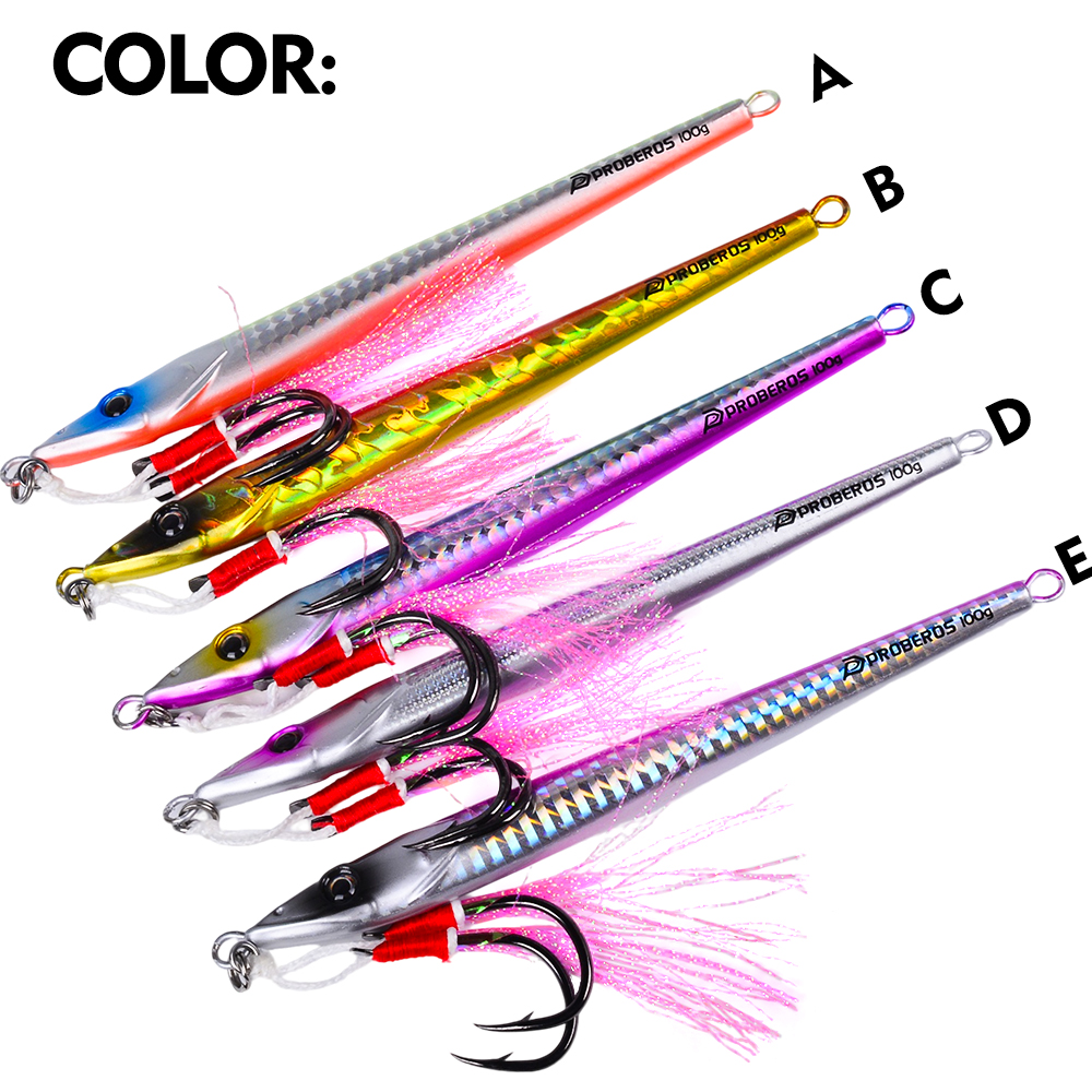 PROBEROS 30-100g Fast Sinking  - Fishing Lure Buzzbait บทวิจารณ์และราคา