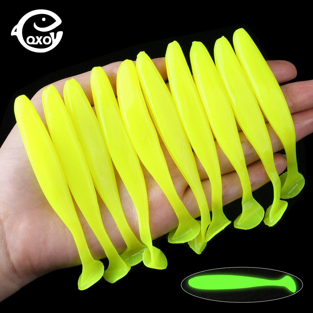 QXO 50 Pcs/Lot Swimbait Soft L - Fishing Lure Soft Plastic บทวิจารณ์และราคา