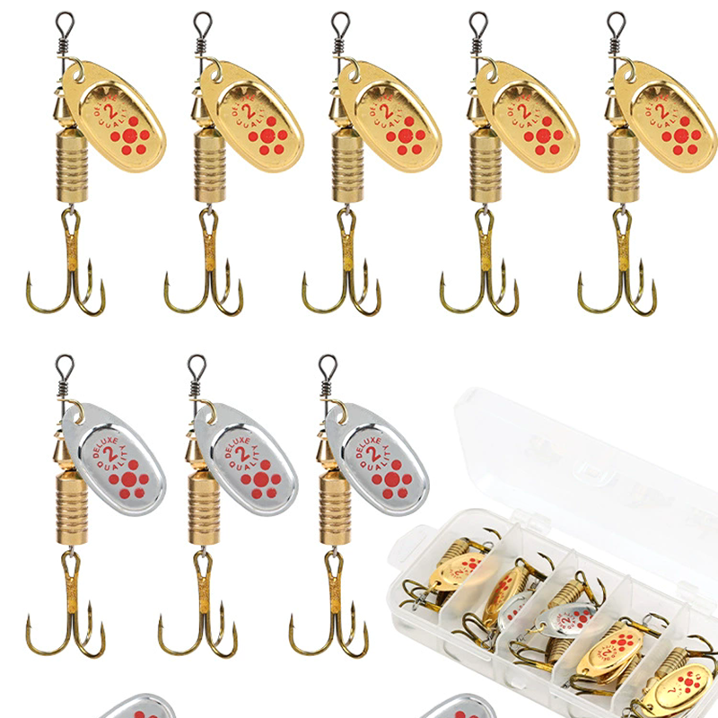 1PCS Metal Plating Spinner Bai - Fishing Lure Spinnerbait บทวิจารณ์และราคา