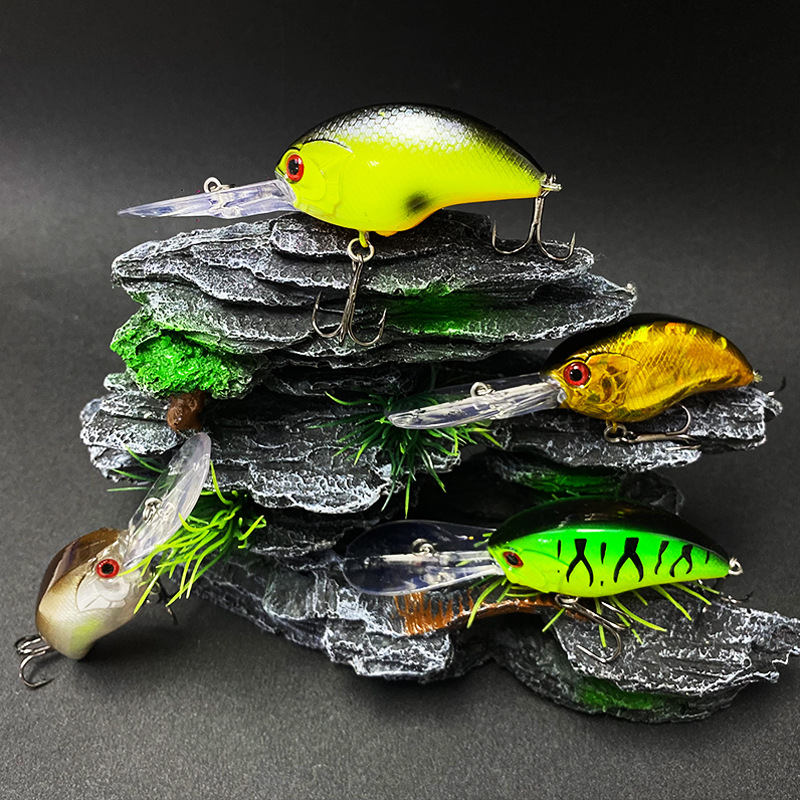 55MM 11.4G Crankbait Fishing L - Fishing Lure Jerkbait บทวิจารณ์และราคา
