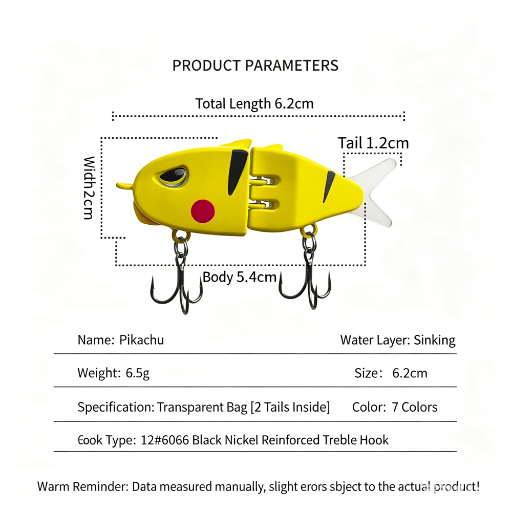 6.2cm 6.5g Swimbait Fishing Lu - Fishing Lure Swimbait บทวิจารณ์และราคา