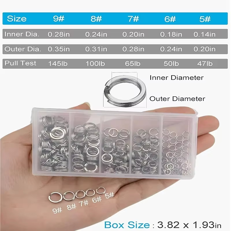 5 Size Stainless Steel Fishing - Fishing Lure Box บทวิจารณ์และราคา