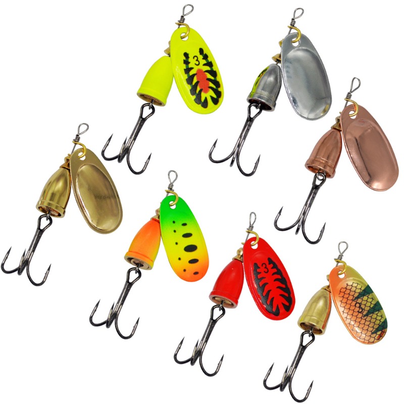 Fishing Spinner Lure 8g Metal  - Fishing Lure Blade Bait บทวิจารณ์และราคา