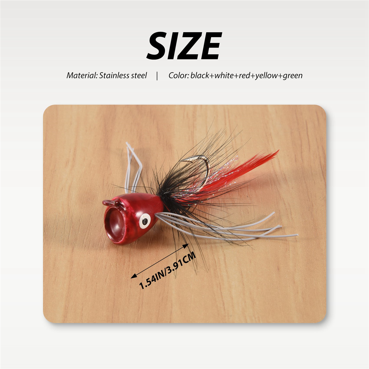 10PCS Fly Fishing Poppers,Topw - Fishing Lure Popper บทวิจารณ์และราคา