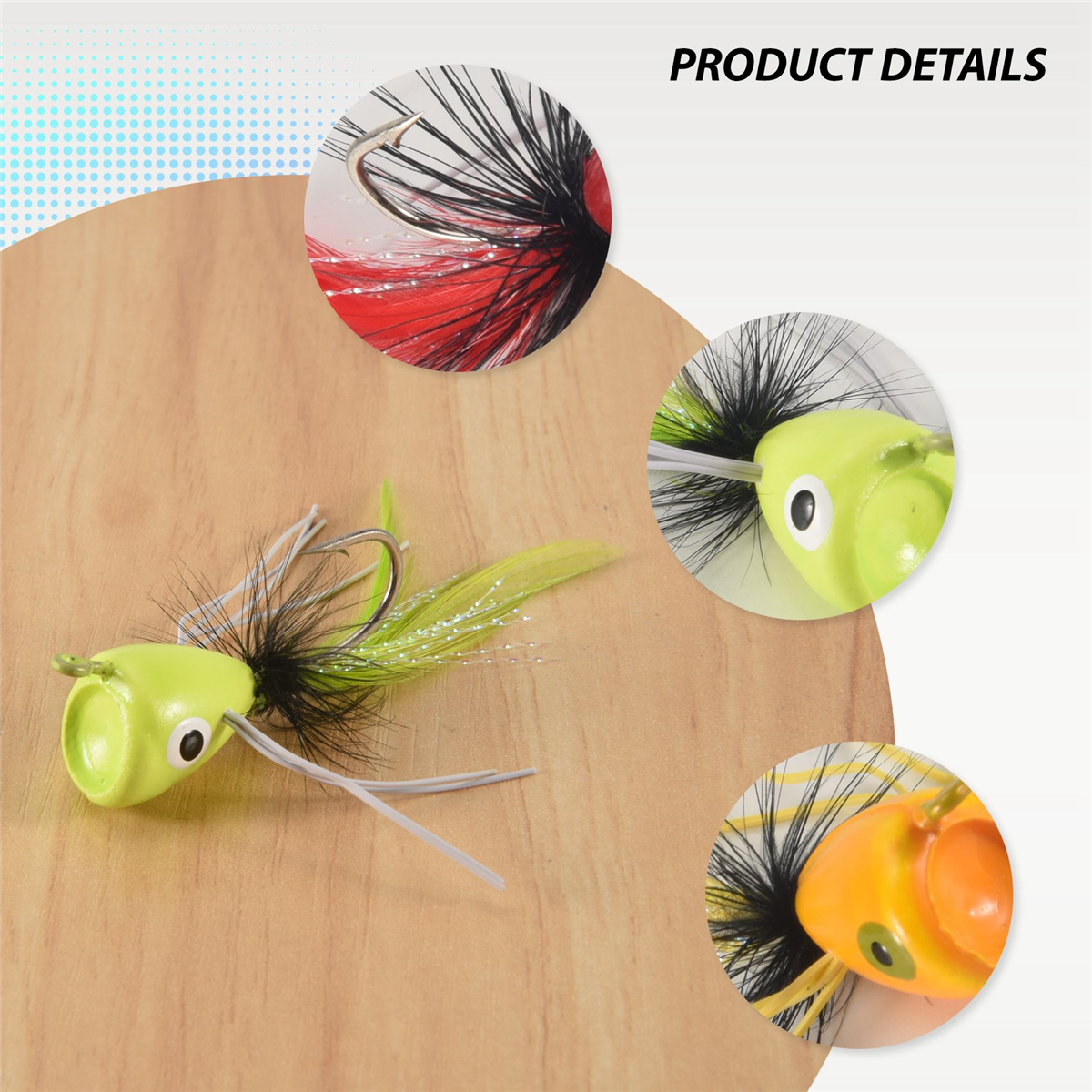 10PCS Fly Fishing Poppers,Topw - Fishing Lure Popper บทวิจารณ์และราคา